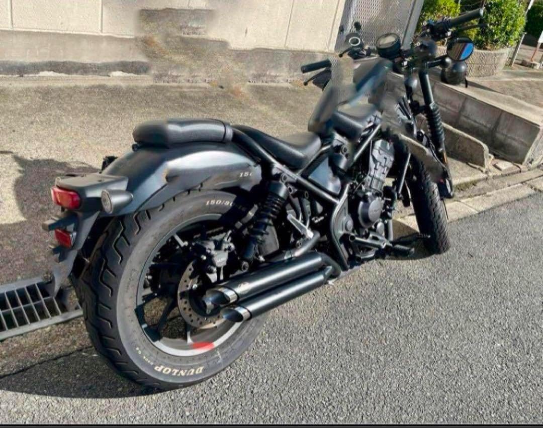 新型レブル250 2023年式モデル　マフラーgem speed製 V4 新型レブル250 2023年式モデルマフラーgem speed製 V4音調整済み